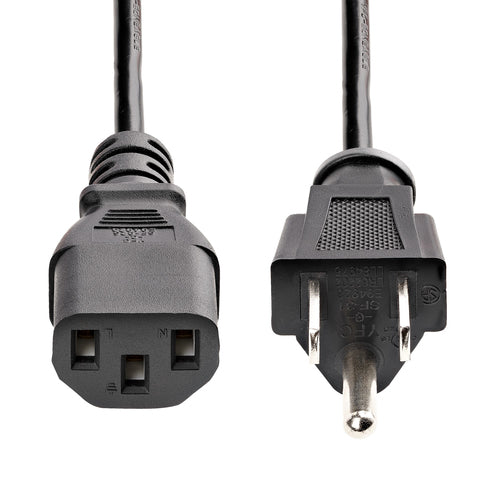 StarTech.com PXT101143 Cables de transmisión Negro Macho 125 V