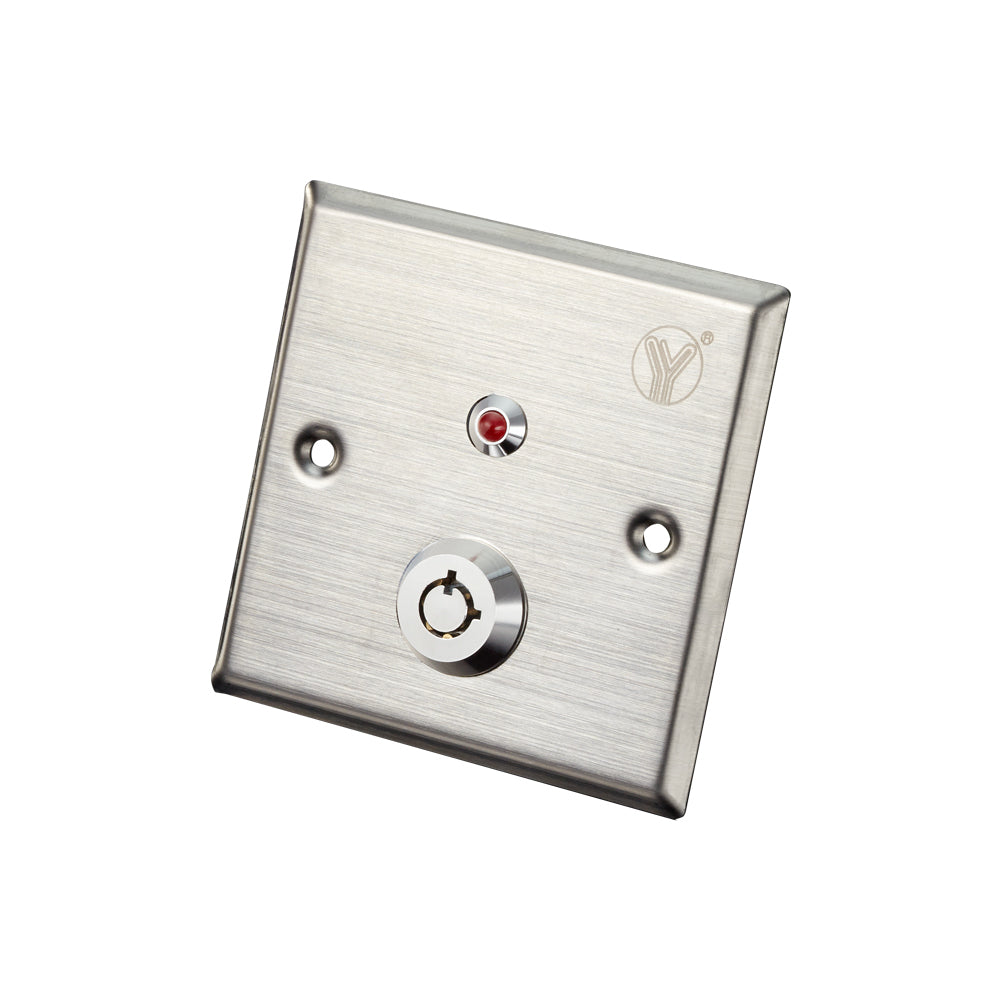 Yli Electronic YKS-850LS botón de salida Alámbrico, Acero inoxidable | Botones de salida