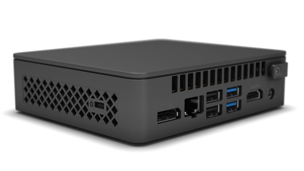 Intel NUC 11 Essential Kit - NUC11ATKPE UCFF Negro N6005 2 GHz, Mini PC barebone, DDR4-SDRAM, Ethernet