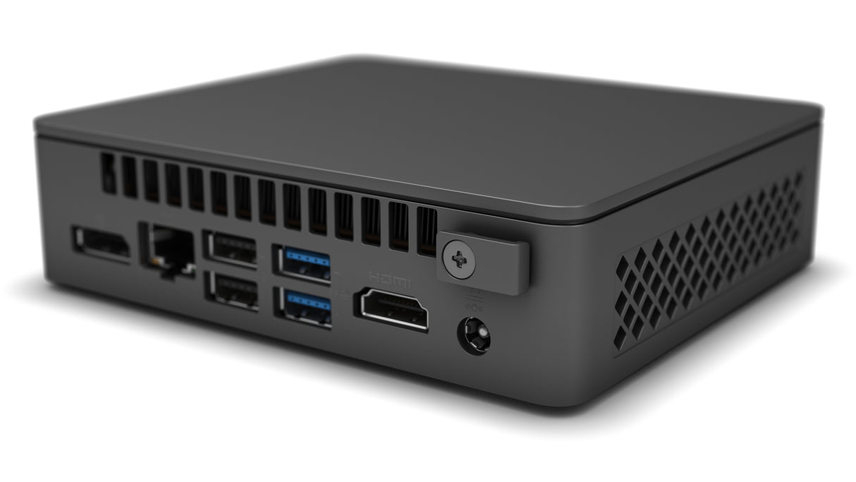 Intel NUC 11 Essential Kit - NUC11ATKPE UCFF Negro N6005 2 GHz, Mini PC barebone, DDR4-SDRAM, Ethernet