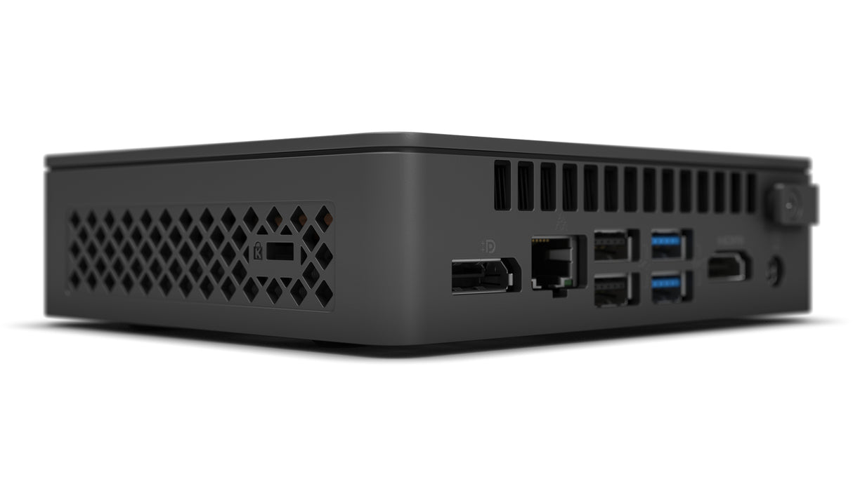 Intel NUC 11 Essential Kit - NUC11ATKPE UCFF Negro N6005 2 GHz, Mini PC barebone, DDR4-SDRAM, Ethernet