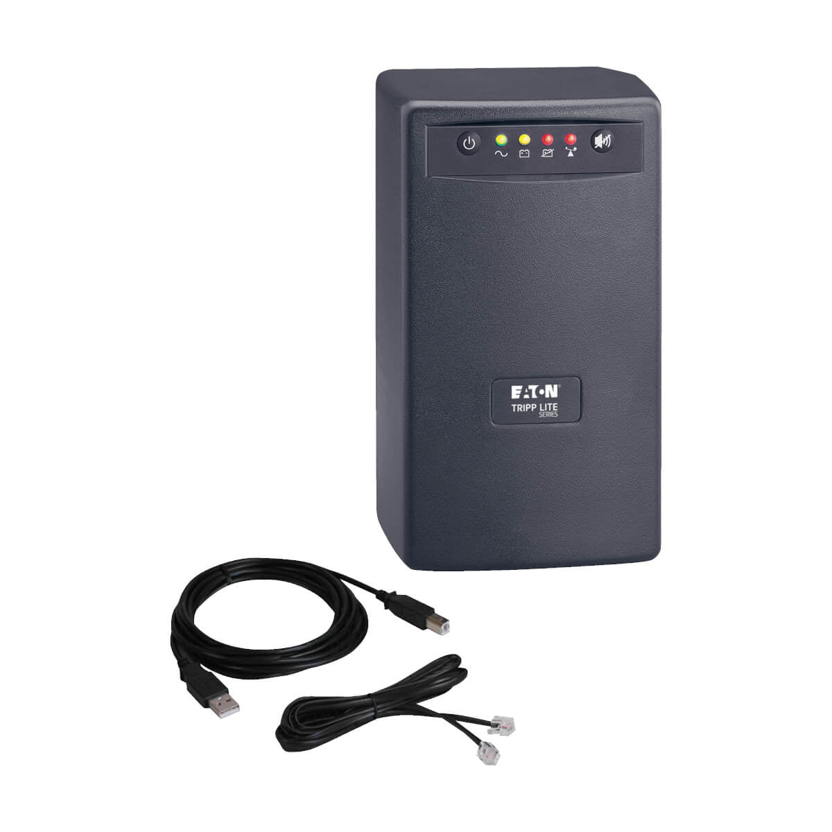 Tripp Lite SMART550USB UPS de línea interactiva SMARTPRO 550 VA 300 W 120 V: seis tomacorrientes, AVR, USB, torre