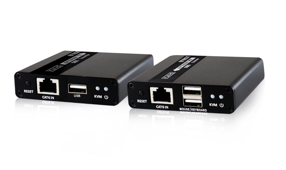 Enson ENS-HDMIE70KVM extensor de audio/video Transmisor y receptor AV, Alámbrico