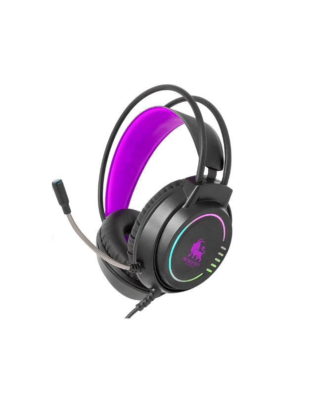 Necnon NBHG-KIMERA Auriculares Alámbrico De mano Juego USB tipo A Púrpura