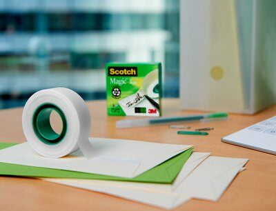 3M Scotch Magic Cinta Adhesiva 33 m CE 12 mm