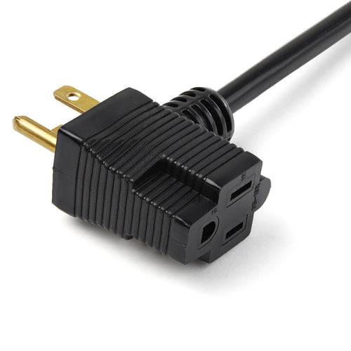 StarTech.com PAC1023 Cables de transmisión Negro Macho 125 V