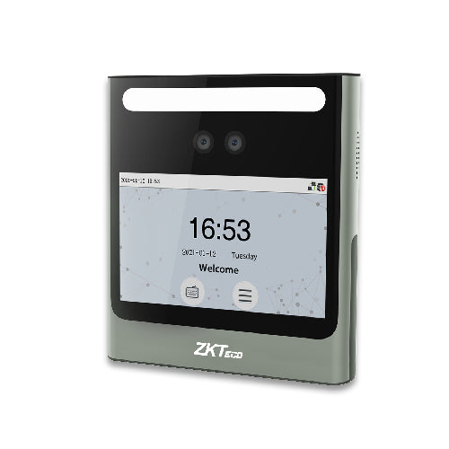 ZKTeco EFACE10 lector de control de acceso Terminal de reconocimiento facial Gris