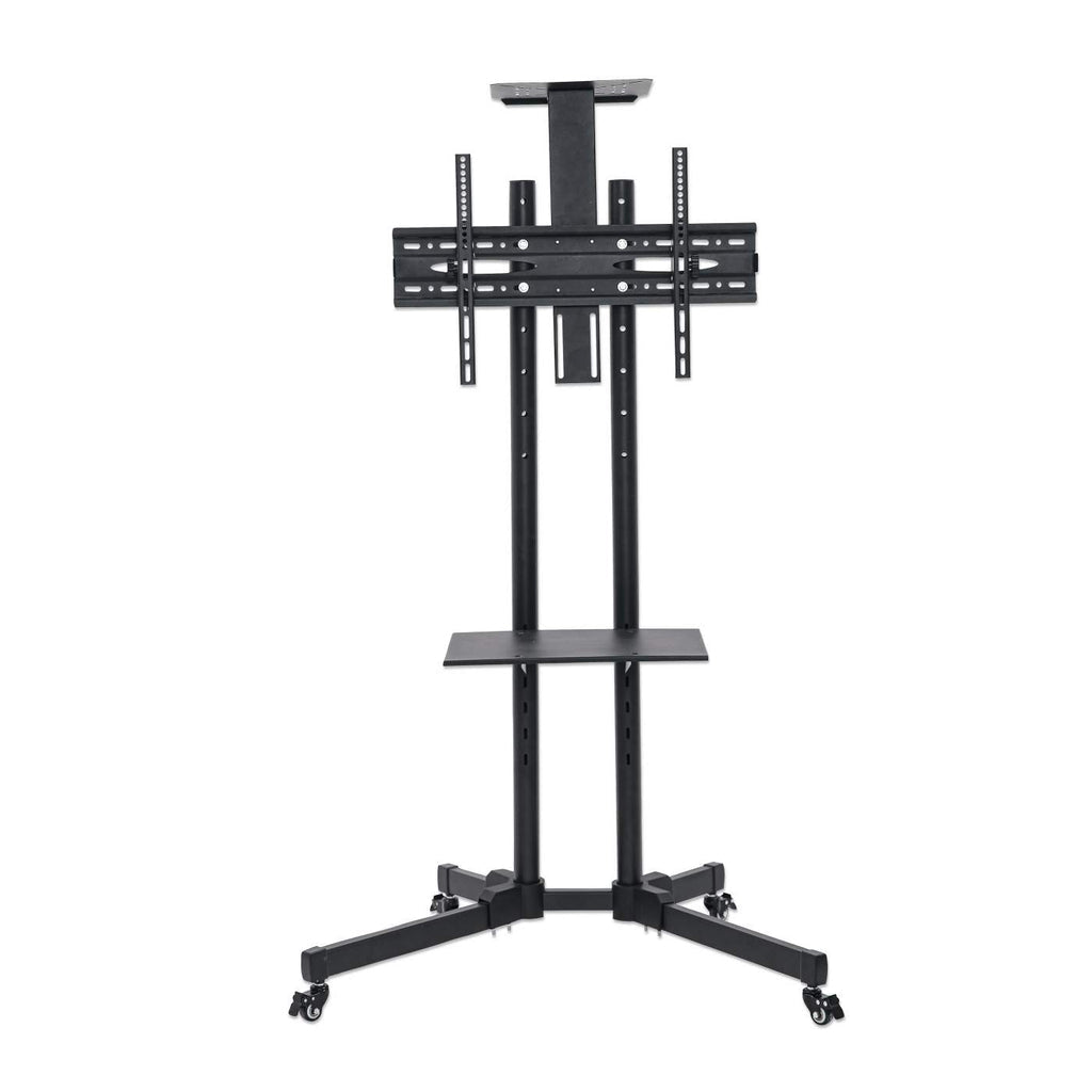 Manhattan Soporte de carrito multimedia económico muebles y soportes para dispositivos multimedia Negro Carro multimedia 55 kg 5 kg