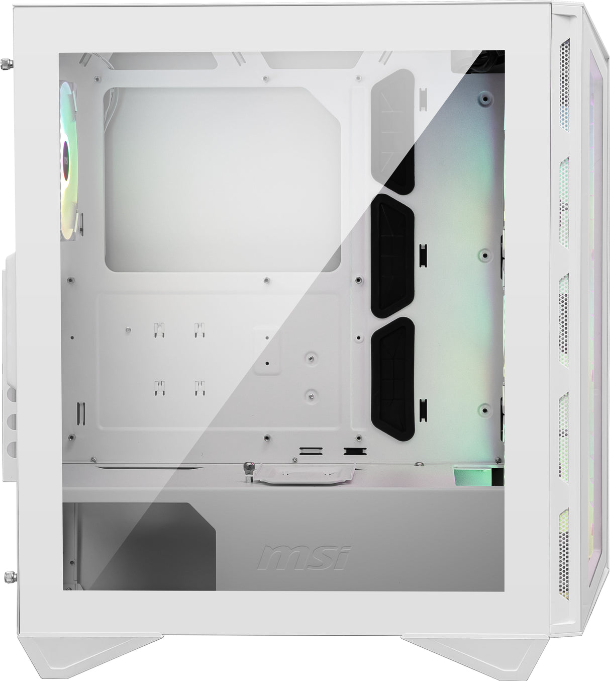 MSI CAS MPG GUNGNIR 110R WHITE Midi Tower Blanco, ATX, Micro ATX, Mini-ITX