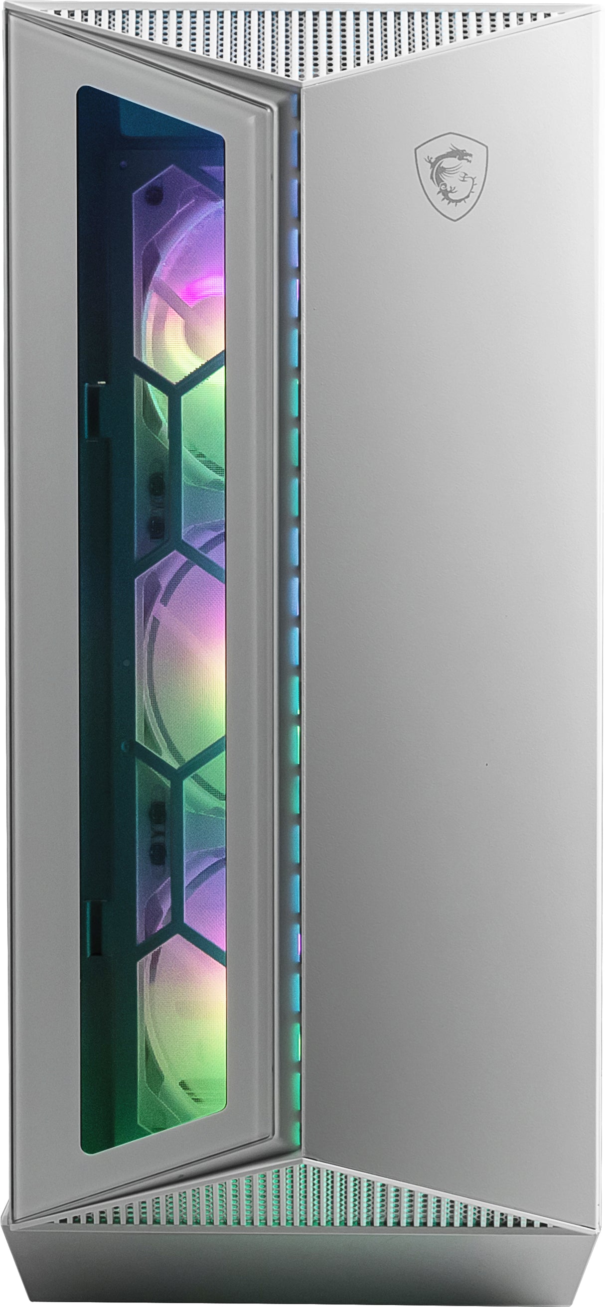 MSI CAS MPG GUNGNIR 110R WHITE Midi Tower Blanco, ATX, Micro ATX, Mini-ITX