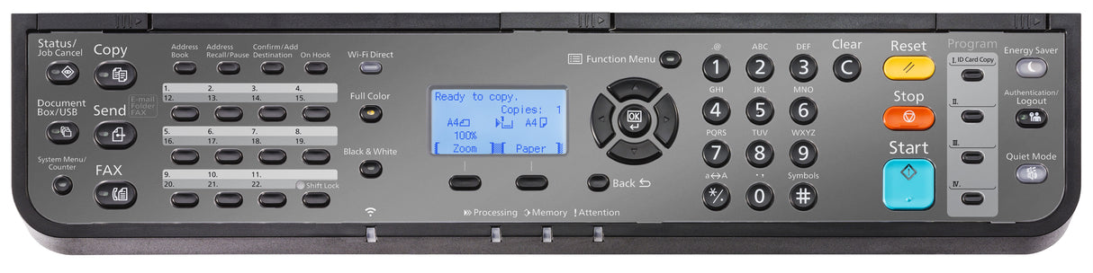 KYOCERA ECOSYS MA2100cwfx Impresora Multifunción Laser WiFi Negro, Blanco
