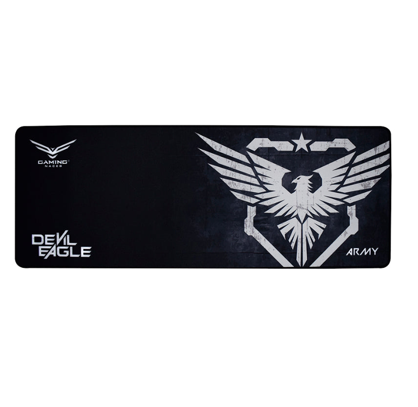 Naceb Technology XL control Alfombrilla de ratón para juegos Negro, Blanco