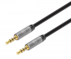Manhattan Cable Auxiliar de Audio Estéreo Cable 2 m 3,5mm Macho 3,5mm