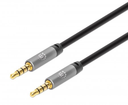 Manhattan Cable Auxiliar de Audio Estéreo Cables de audio 3 m 3,5mm 3,5mm