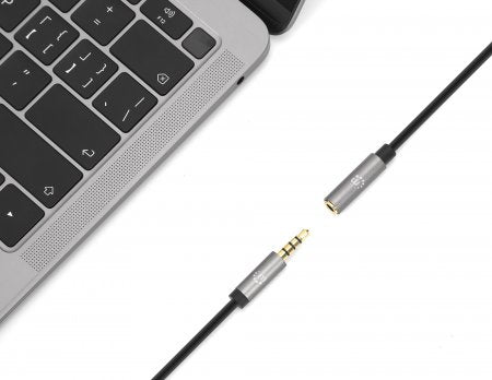 Manhattan Extensión de Cable Auxiliar de Audio Estéreo Cable 2 m 3,5mm Macho 3,5mm