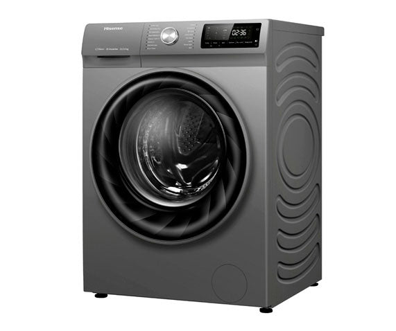 Hisense WDQY1514 lavadoras Independiente Carga frontal Gris Si
