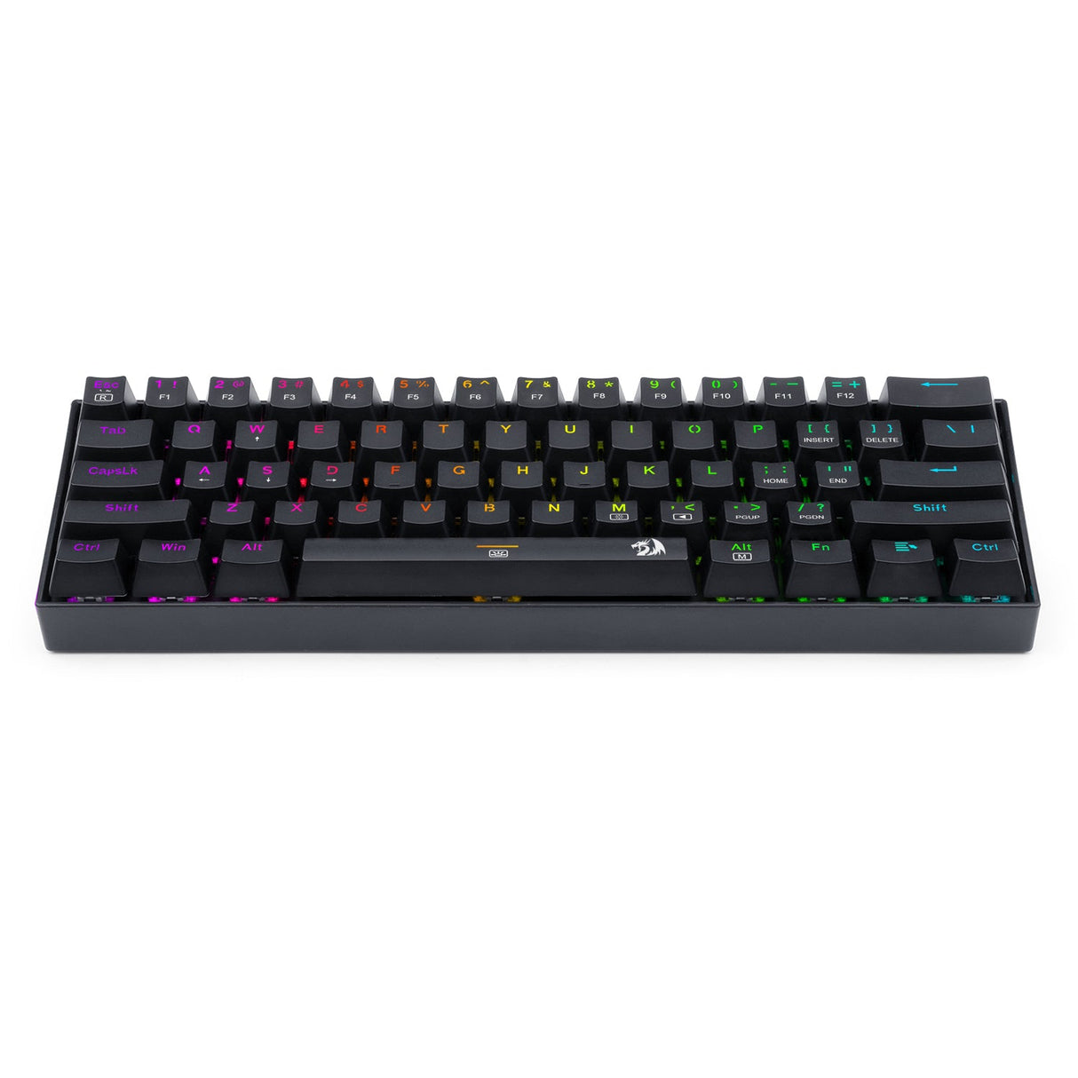 Redragon Teclado Mecánico K630RGB BROWN, Retroiluminación RGB, Conexión USB