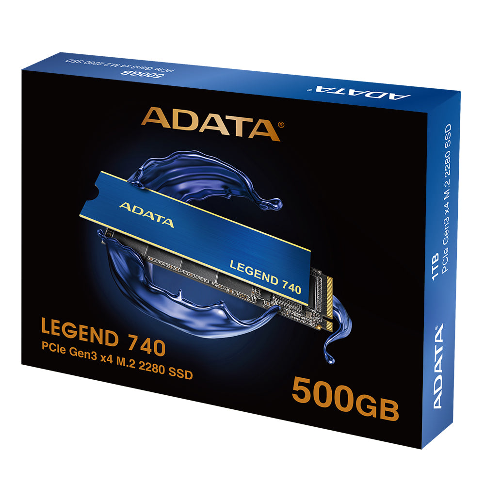 ADATA Legend 740 unidades internas de estado sólido 1.3 256-bit AES 500 GB M.2