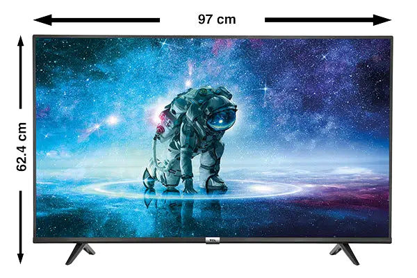 TCL 43A443 Televisor 109,2 cm (43") 3840 x 2160 Pixeles 4K Ultra HD LED Smart TV Wifi Negro