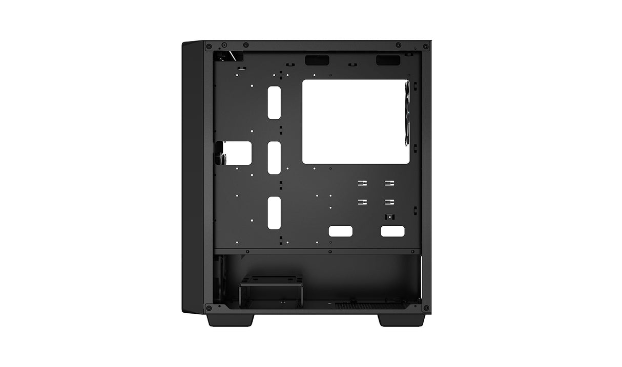 DeepCool CC560 carcasas ordenador ABS, SPCC, Vidrio templado Midi Tower PC Negro