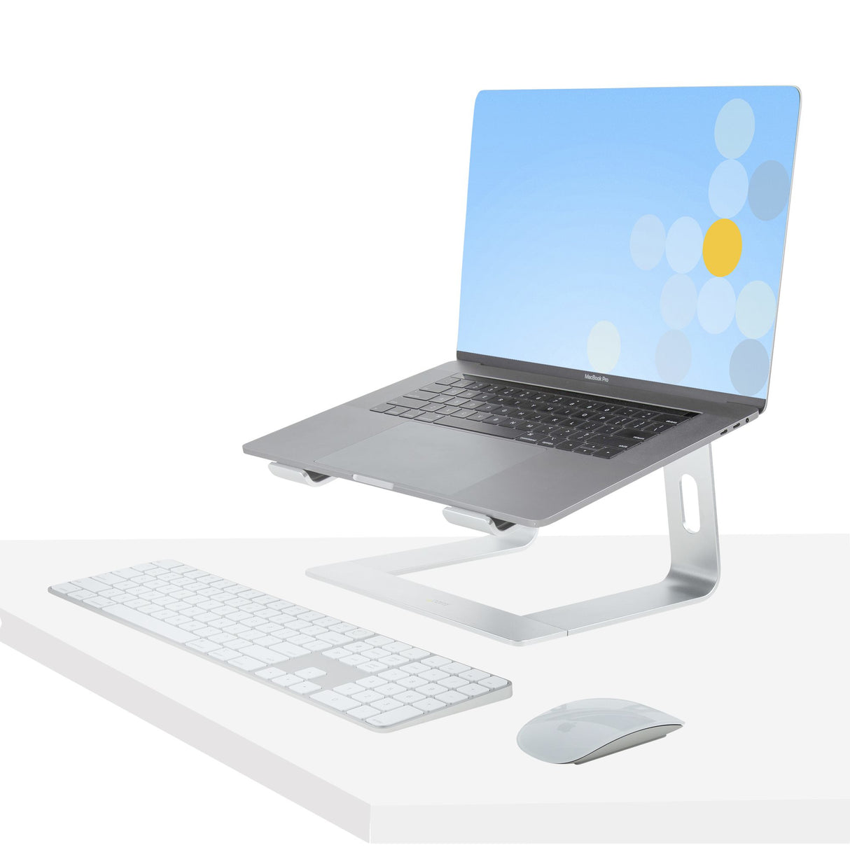 StarTech.com Soporte de Escritorio para Portátil, Soporta 5kg, de Aluminio, Color Plata, Base Riser Elevador Ergonómico para Portátil, para Macbook Air/Pro, Dell XPS, Lenovo Laptop Soporte para ordenador portátil Plata Aluminio 43,2 cm (17")