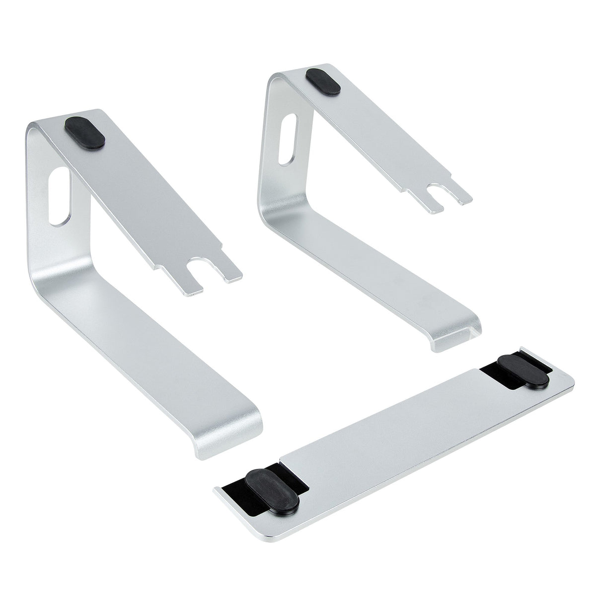 StarTech.com Soporte de Escritorio para Portátil, Soporta 5kg, de Aluminio, Color Plata, Base Riser Elevador Ergonómico para Portátil, para Macbook Air/Pro, Dell XPS, Lenovo Laptop Soporte para ordenador portátil Plata Aluminio 43,2 cm (17")