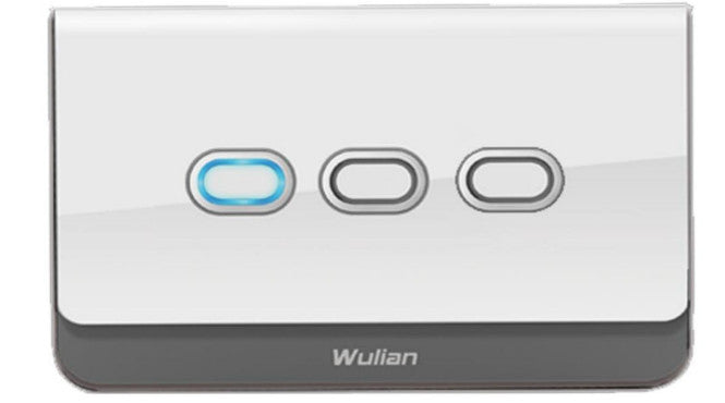 Wulian WL-ZCSWNPW-S1335-0 regulador inteligente de luz Inalámbrico Negro, Blanco