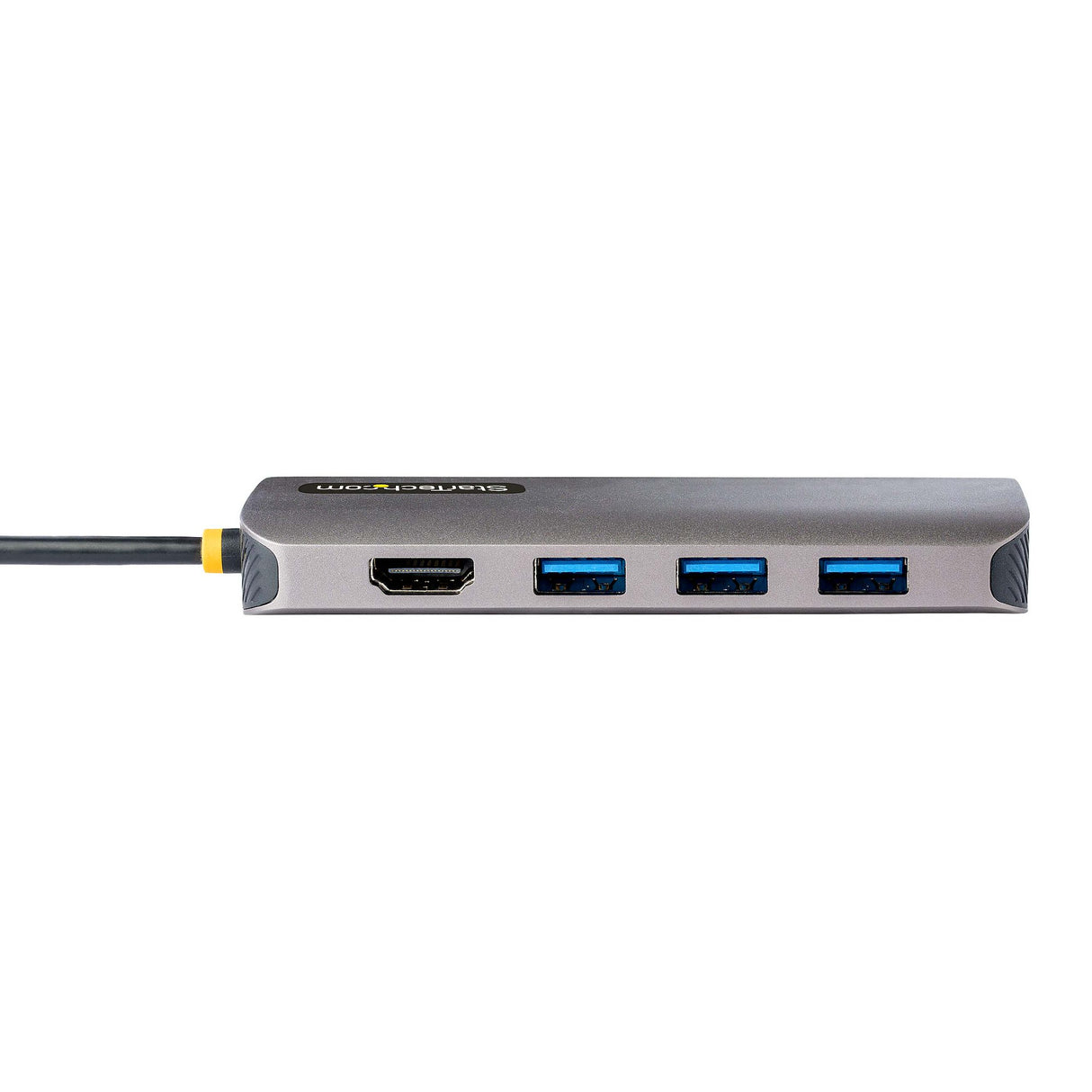 StarTech.com Adaptador Multipuertos USB C de Vídeo 4K a 60Hz, con Hub de 3 Puertos USB-A de 5Gbps, Entrega de Alimentación USB de 100W, Red Ethernet, SD/microSD, Cable de 30cm Laptop Alámbrico USB 3.2 Gen 1 (3.1 Gen 1) Type-C 3 1