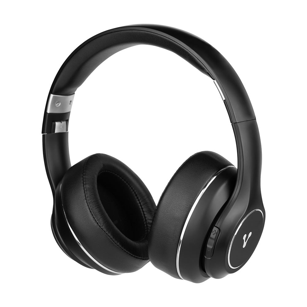 DIADEMA VORAGO PREMIUM BLUETOOTH 5.0 3.5MM 20 HRS NEGRO HPB-601 V2