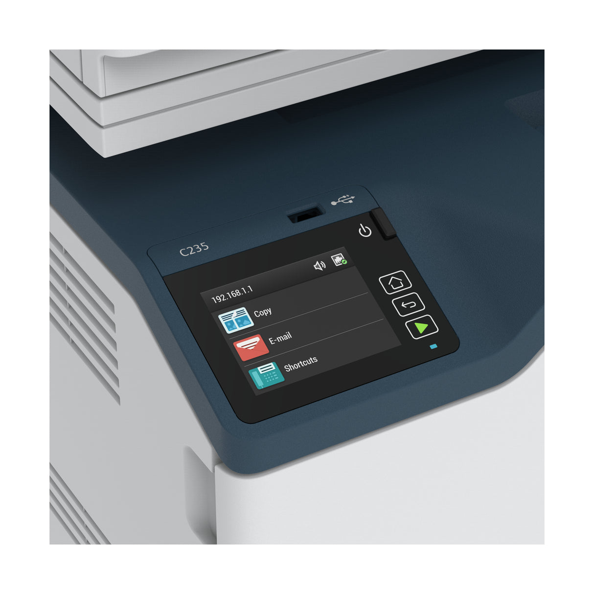 Xerox C235/DNI Impresora Multifunción Laser WiFi Azul, Blanco