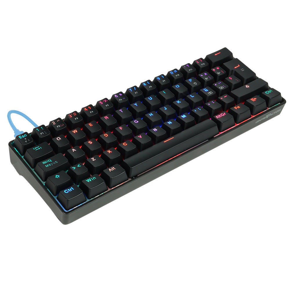 Teclado Mecánico GAME FACTOR KBG560-BL