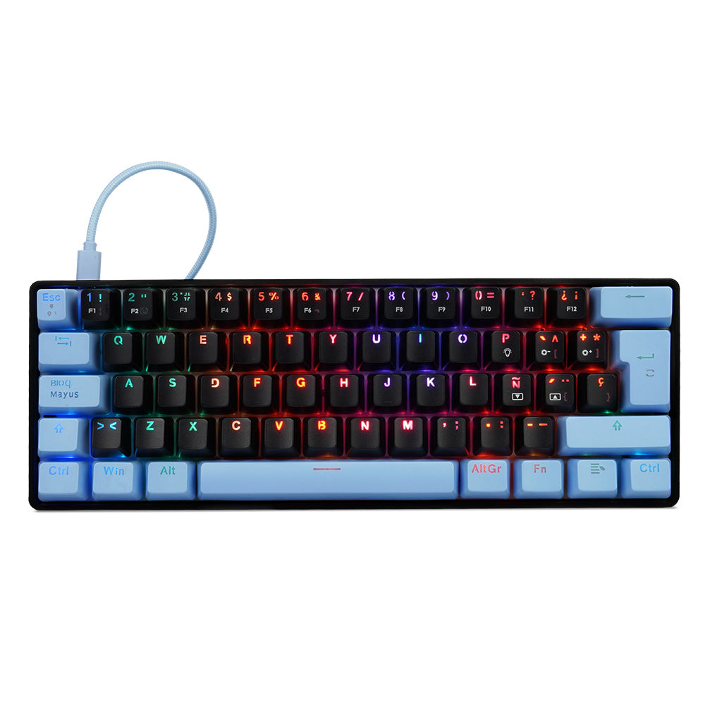 Teclado Mecánico GAME FACTOR KBG560-BL