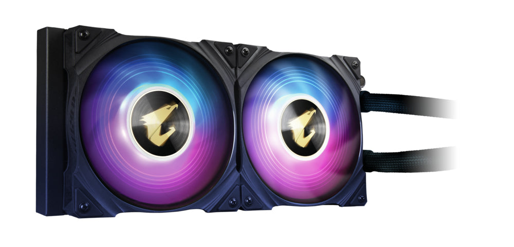 GIGABYTE AORUS WATERFORCE X 240 sistemas de refrigeración para ordenadores Procesador 12 mm 800 RPM 2500 RPM