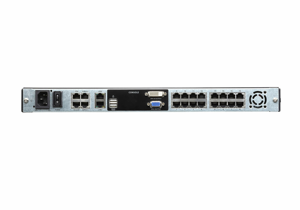 ATEN KL1116VN interruptor KVM Montaje en rack Negro