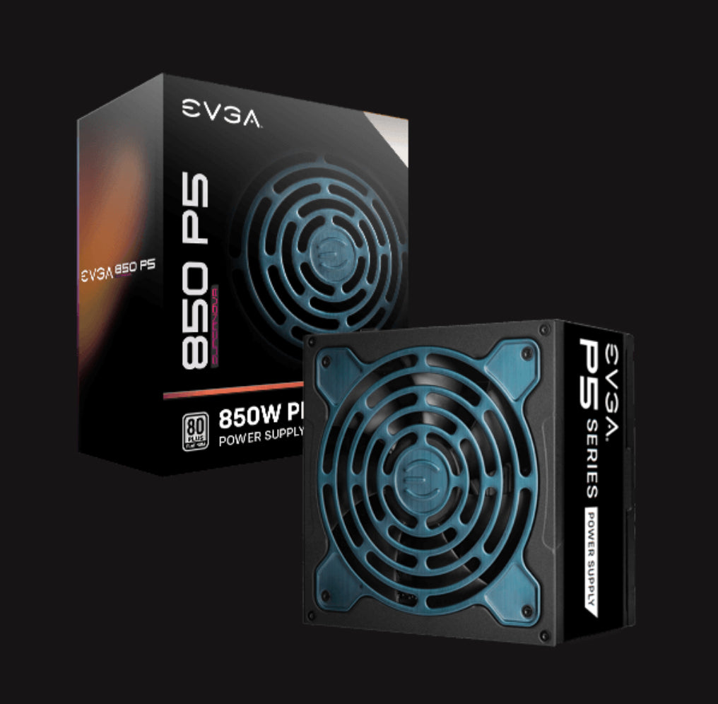 EVGA 850 P5 unidad de fuente de alimentación 850 W 24-pin ATX Negro