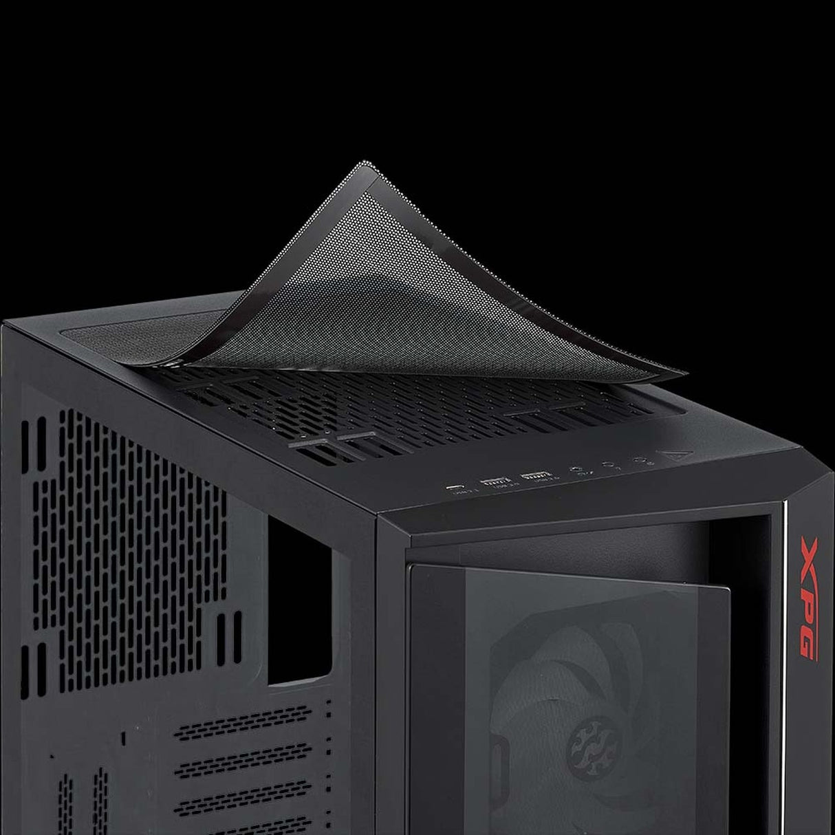 XPG CRUISER Mid-Tower Negro