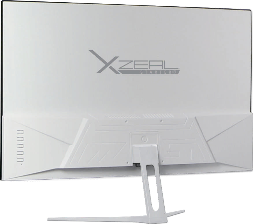 Monitor STYLOS 23.8" Curvo 75hz , Resolución 1920 x 1080 color blanco