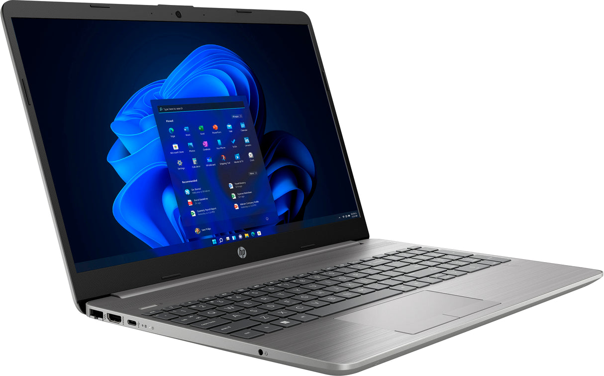 HP 250 G9 Intel® Core™ i7 i7-1255U Computadora portátil 39.6 cm (15.6") HD 8 GB DDR4-SDRAM 256 GB SSD Wi-Fi 5 (802.11ac) Windows 11 Pro Gris