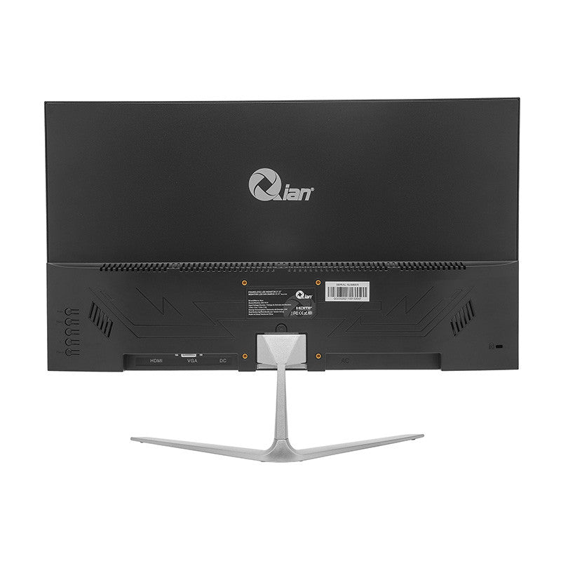 Qian QM2151F monitor de computadora 54.6 cm (21.5") 1920 x 1080 Pixeles Full HD LED Negro, Metálico