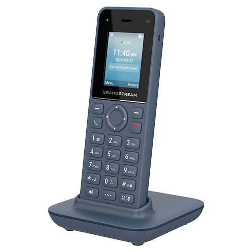 WP826, Teléfono IP HD WiFi-6 Dualband, USB-C, 3.5mm, Bluetooth, LCD color 2.4", PTT