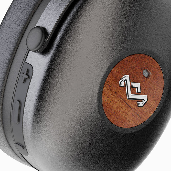 The House Of Marley EM-JH151-SB audífono y auriculare Auriculares Inalámbrico Diadema Llamadas/Música Bluetooth Negro