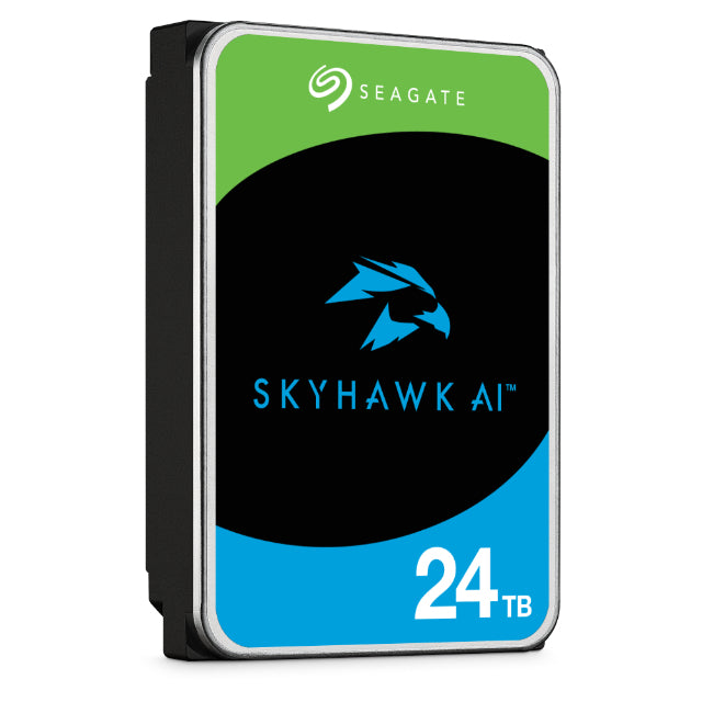 Seagate SkyHawk AI discos duros internos 24 GB 7200 RPM 512 MB 3.5 cm (3.5")