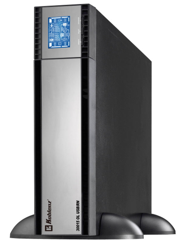 NO BREAK/UPS KOBLENZ 30015 OL USB/R 3 KVA/ 2700W DOBLE CONVER, 3 Puertos USB, 2700 Watts, 3 KVA