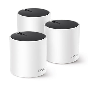 TP-Link DECO X55 (3-Pack) Sistemas Wi-Fi Mesh (Wi-Fi en malla) Blanco Interno Doble banda (2,4 GHz / 5 GHz)