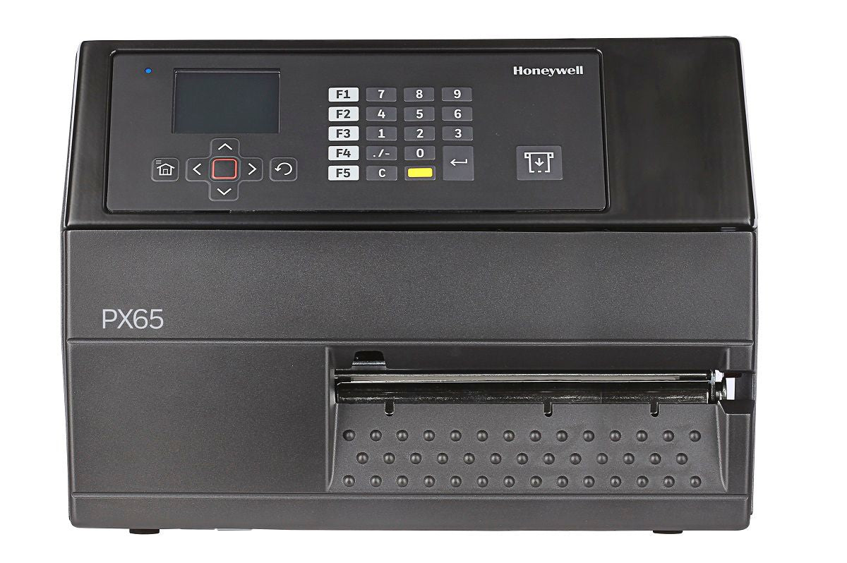 Honeywell PX65A impresora de etiquetas Transferencia térmica 300 x 300 DPI 225 mm/seg Alámbrico Ethernet, Negro
