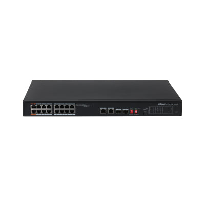 Dahua Technology PoE DH-PFS3218-16ET-135 switch No administrado L2 Gigabit Ethernet (10/100/1000) En
