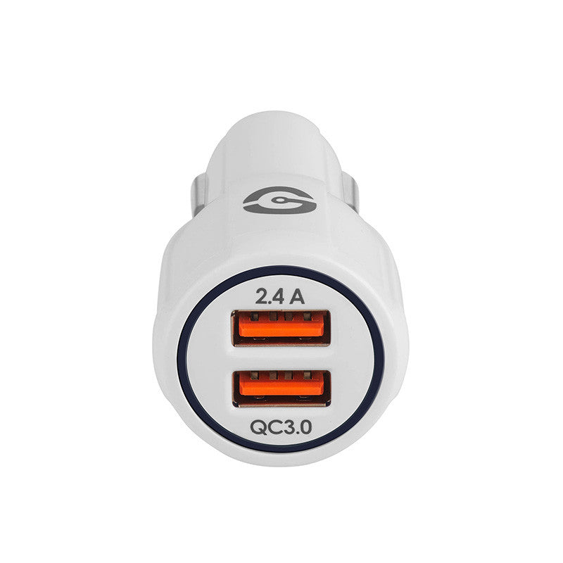 Getttech GCC-2U22-01 cargador de dispositivo móvil Universal Blanco USB Auto