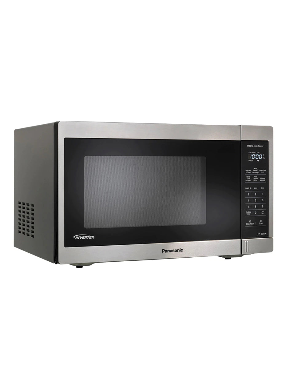 Panasonic NN-SC649SRBH microondas Acero inoxidable Solo microondas Mostrador 37 L 1100 W, Pantalla incorporada, Tocar