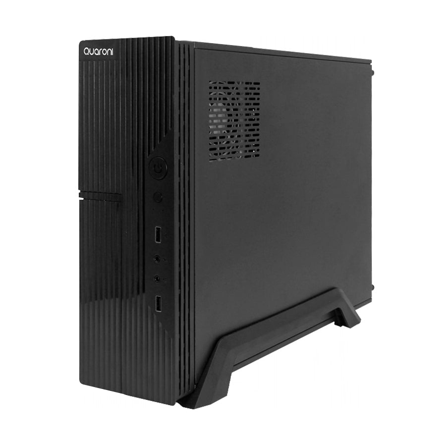 Quaroni QCS-02 carcasa de ordenador Mini Tower Negro 500 W