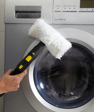 Kärcher SC 2 EasyFix Limpiador a vapor de cilindro 1 L 1500 W Negro, Amarillo, Botones